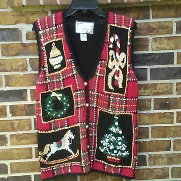 Carolina Colours Private Collection Sweaters - 🎄Vintage Christmas Sweater Vest